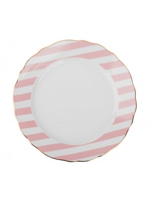 Тарелка Розовая полоска 27 см